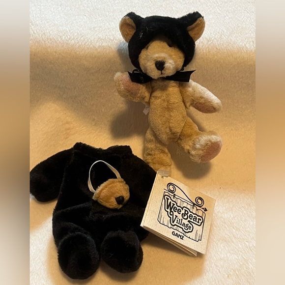 Vintage GANZ Wee Bear Village stuffed bears - Picture 4 of 11